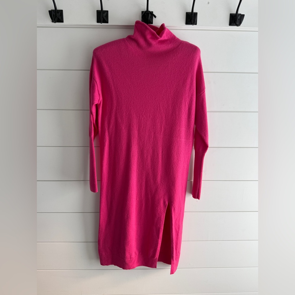 Aritzia Pink Midi Sweater Dress, Size Medium